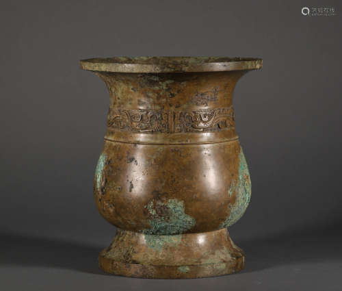 Bronze ritual tool from Han漢代青銅禮器