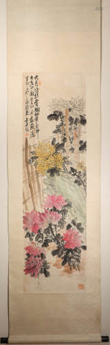 Vertical ink story painting by Jibai Liu from ancient China中國水墨人物畫
劉繼白
紙本立軸