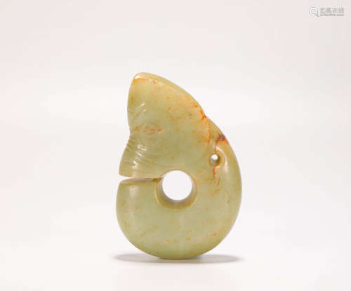 Jade in pig and dragon form from Hong Shan Culture紅山文化時期玉豬籠