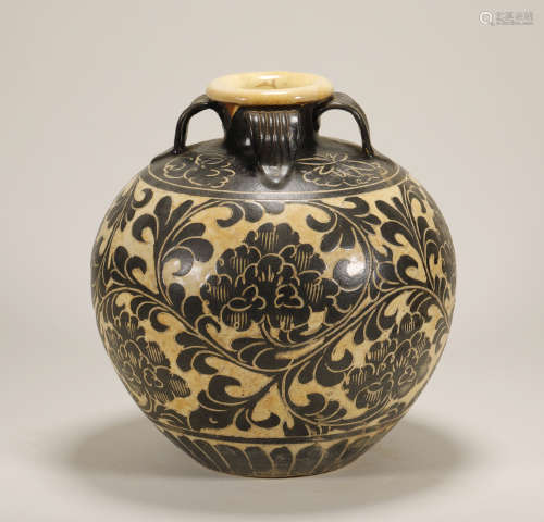 Song Dynasty -  Cizhou Ware Jar