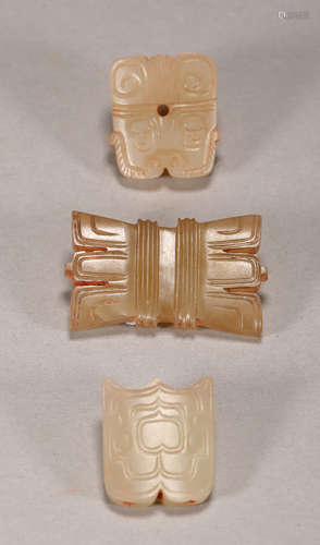 Han Dynasty - Set of Jade Ornaments