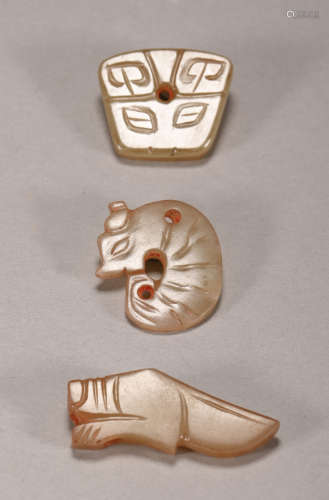 Han Dynasty - Set of Jade Ornaments