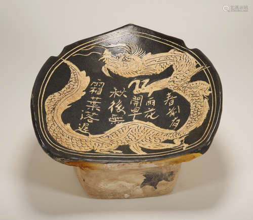 Song Dynasty - Cizhou Ware Pillow