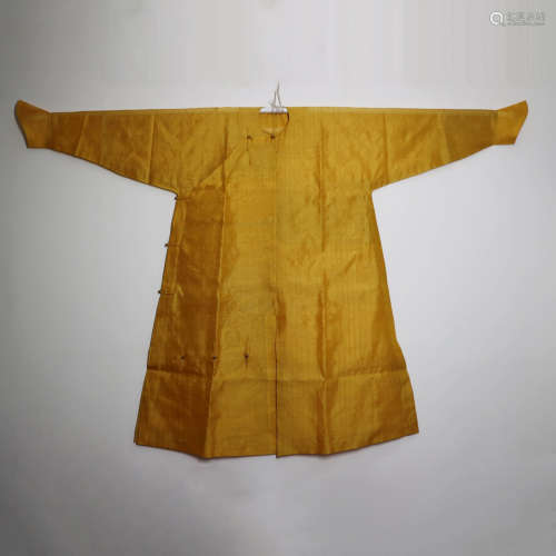 A CHINESE QING COURT SILK ROBE