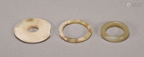 Han Dynasty - Set of Jade Rings