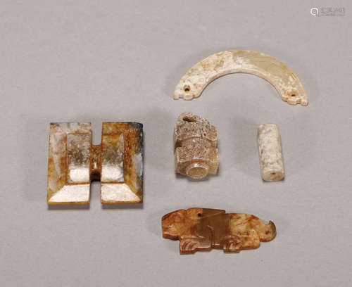 Han Dynasty - Set of Jade Pendants