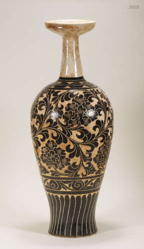 Song Dynasty - Large Cizhou Ware Vase