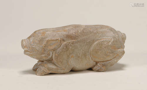 Han Dynasty - Talc Stone Pig