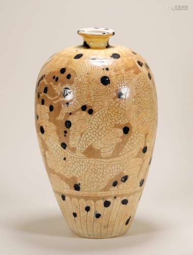 Song Dynasty -  Cizhou Ware Vase