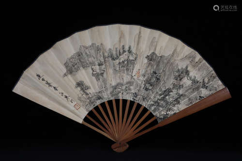 Chinese Painting Fan