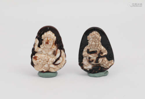 Two Amulets Qing Style