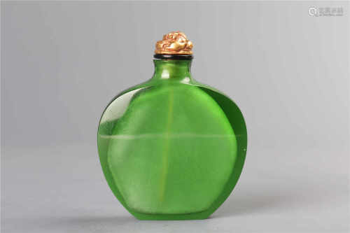 A snuff bottle