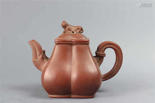 A yixing teapot