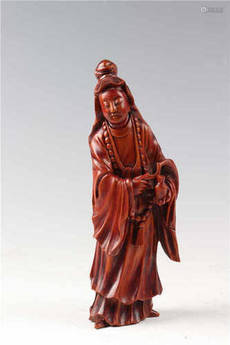 A Tanxiang wood guanyin