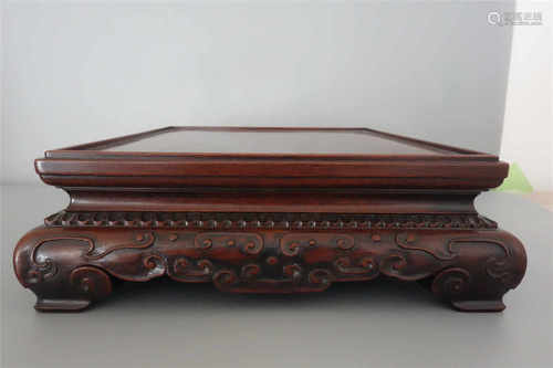 Hongmu wooden stand