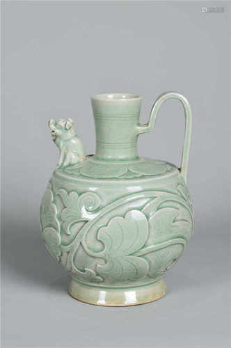 A Yaozhou kiln wine pot