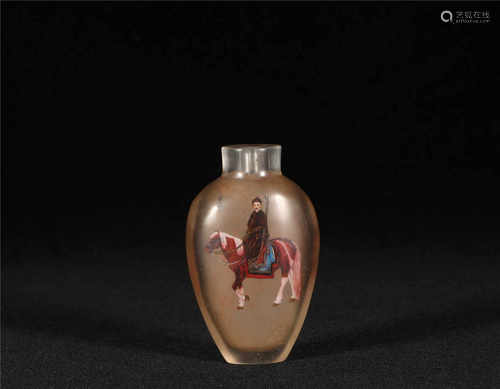 Inside Painted Snuff Bottle Qing Style