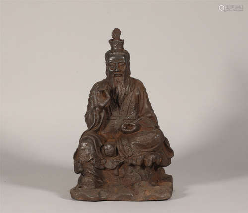 Iron Seated Figure Ming Style