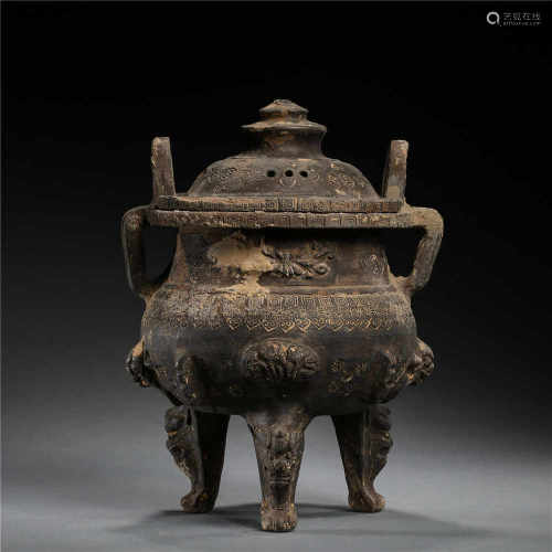 Ceramic Censer from Yuan