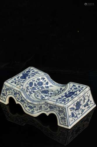 XuanDe Style Porcelain Pillow from Ming