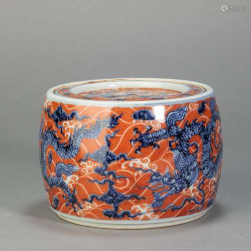XuanDe Style Cricket Pot from Ming
