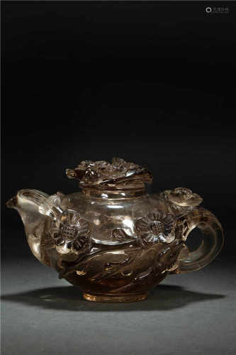 Crystal TeaPot from Qing
