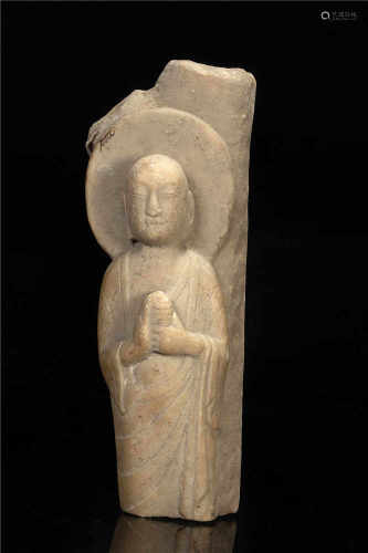 Stone Carved in child form from Northern Qi