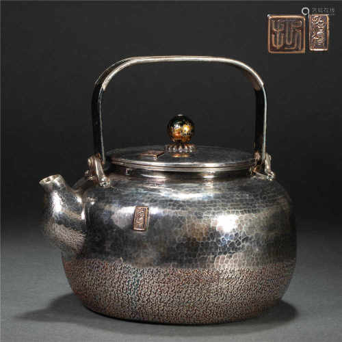 Silvering TeaPot from Japan