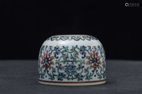 Colored Branches Water Container from Qing