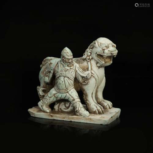 Tophus Human Trains Lion from Yuan