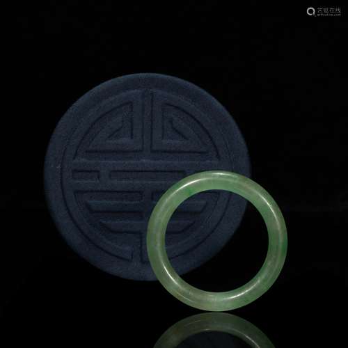 Green Jade Bracelet from Qing