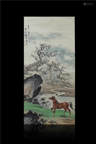Horse Ink Painting from FuYou