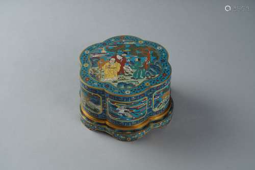 Tri-Star Closionne Container with Cap from Qing