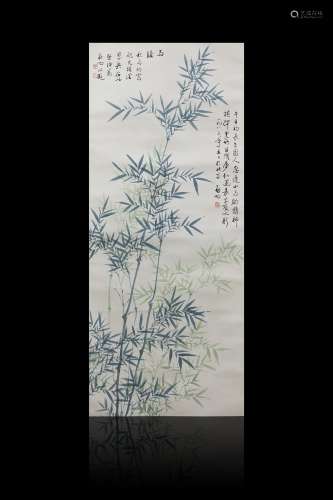 Ink Paninting of Bamboo from QiGong