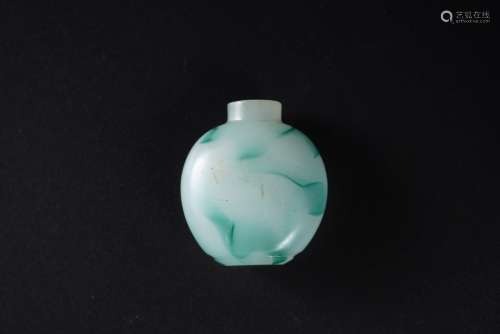 Jiao Tai Snuff Bottle from Qing