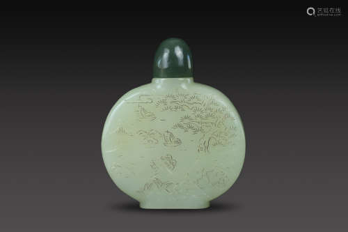 Snuff Bottle from Qing