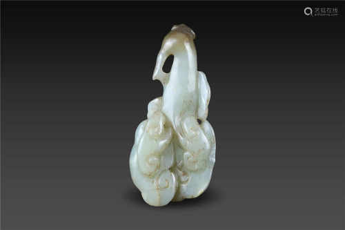 Jade LingZhi Ornament from Song