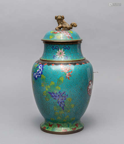 Chinese Old Cloisonne Jar