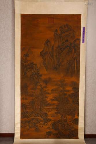 Vertical Painting  by Guo Xi ,Song Dynasty