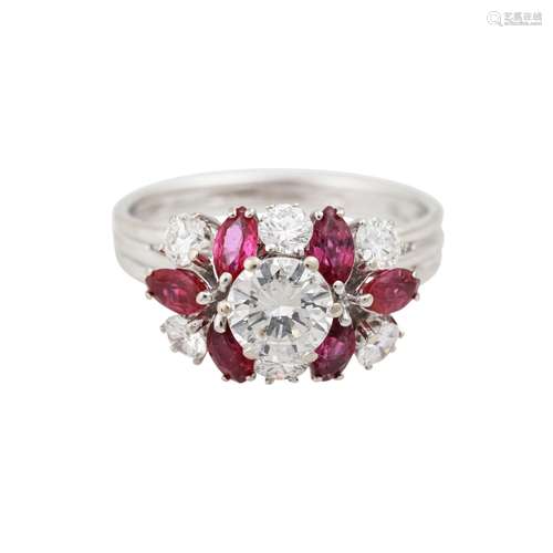 Ruby and Diamond Ring