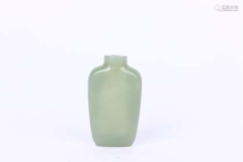 Plain Hetian Jade Snuff Bottle