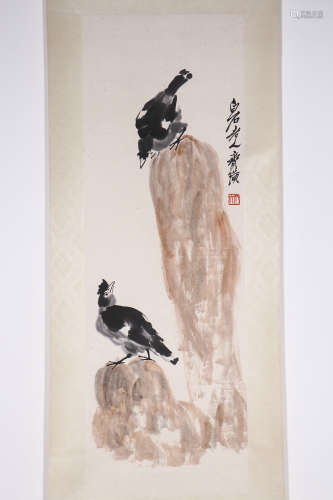 chinese painting by qi baishi