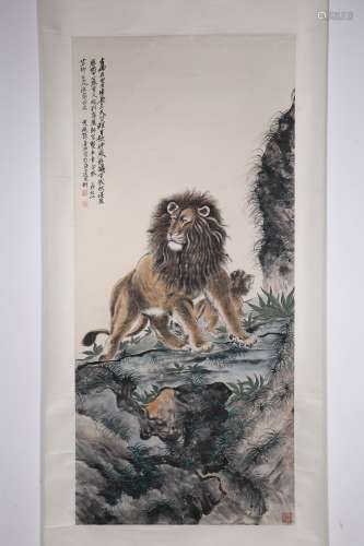 chinese painting by zhang shanzi