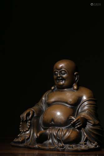 chinese bronze figure of buddha