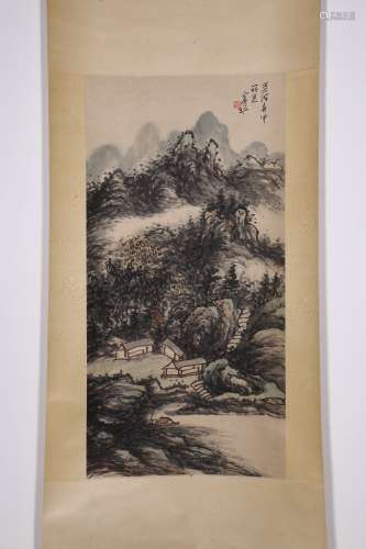 chinese painting by huang binhong