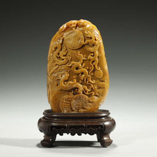 TIAN HUANG CARVED 