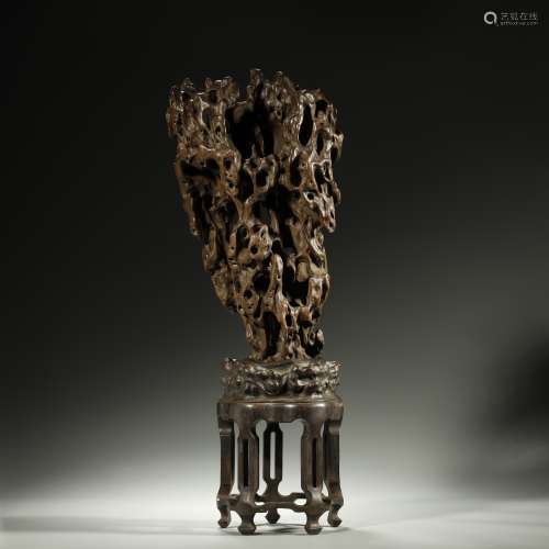 CHINESE QING DYNASTY CHENXIANG WOOD ORNAMENT