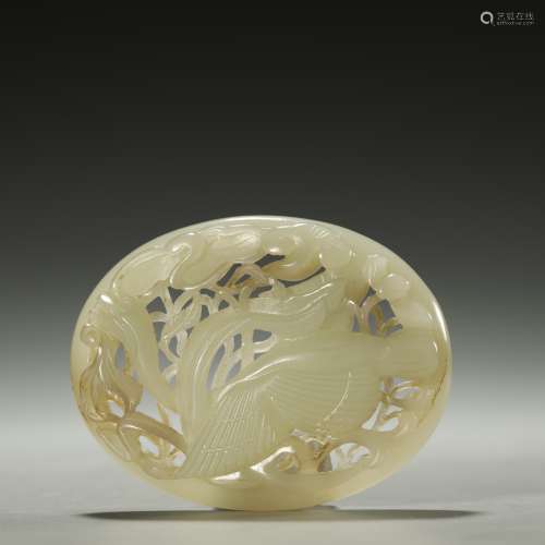 CHINESE QING DYNASTY,JADE PENDANT