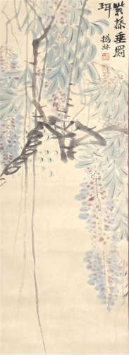 A CHINESE PAINTING OF PLANTS