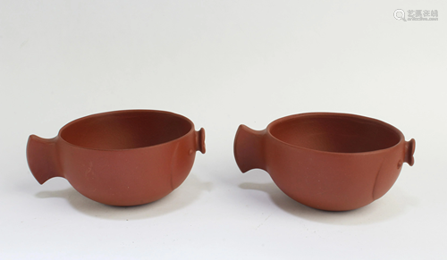 A Pair of Zisha Cups